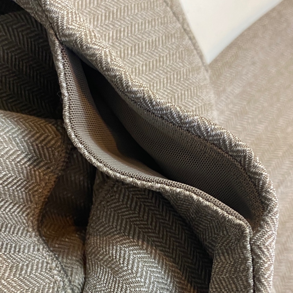 Athleta Taupe Herringbone leggings -dressy - Picture 5 of 13
